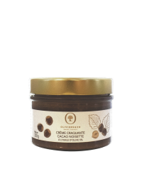 Crunchy cocoa and hazelnut cream