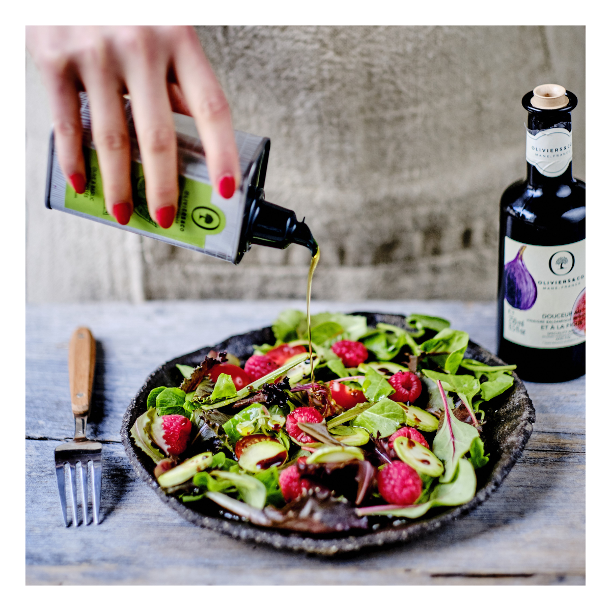 Fig Balsamic & Basil Duo - Oliviers & Co