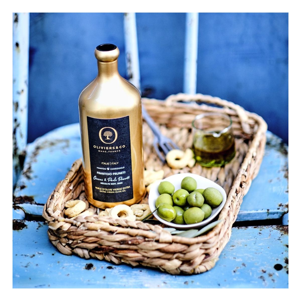 Extra Virgin Olive Oil Frantoio Pruneti - ITALY - Oliviers & Co