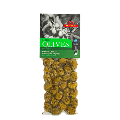 Green Olives with oregano