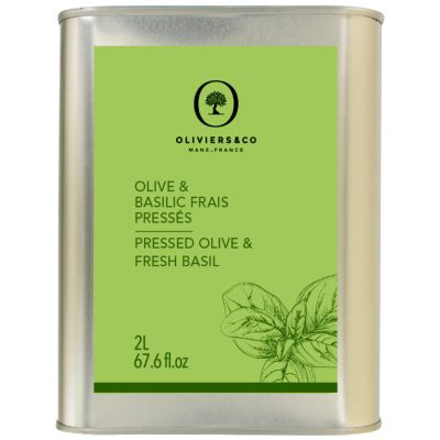 Pressed Olive & Fresh Basil - 2L