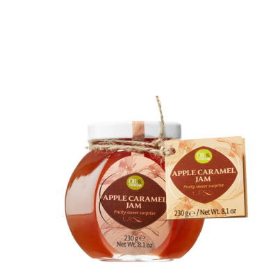 Apple caramel jam