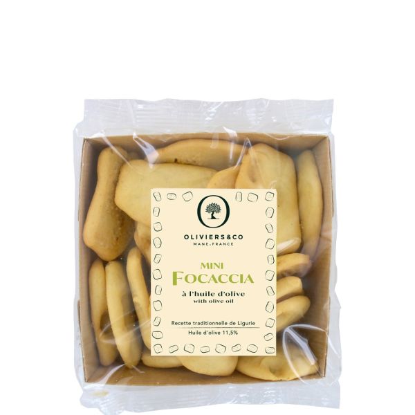 Mini Focaccia Savory Biscuits with Olive Oil 11.5%