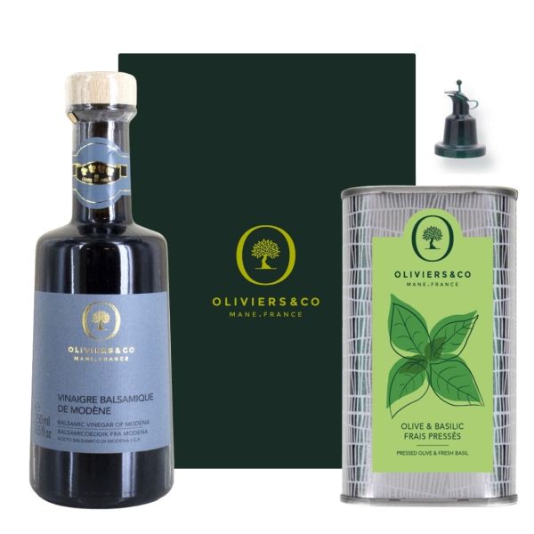 Balsamic Premium & Basil Duo