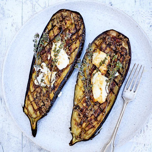 Marinated Eggplants & Feta