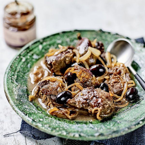 Beef Stew with Olives & Figs