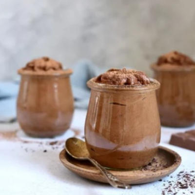 Chocolate Mousse with Olive Oil