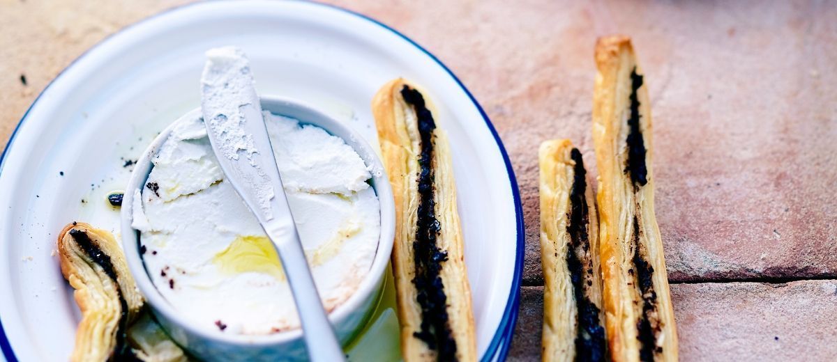 Puff Pastry with Tapenade