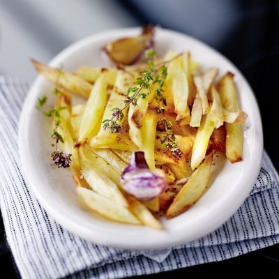 Flavored oven fries