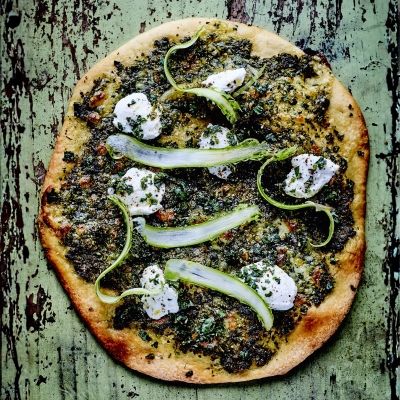 Green Asparagus Pinsa Verde