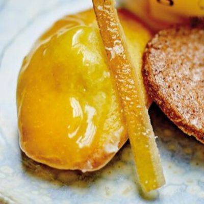 Lemon Curd Madeleines