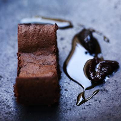 Chocolate Fondant with Olive Oil & Balsamic