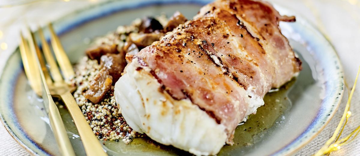 Cod with Bacon