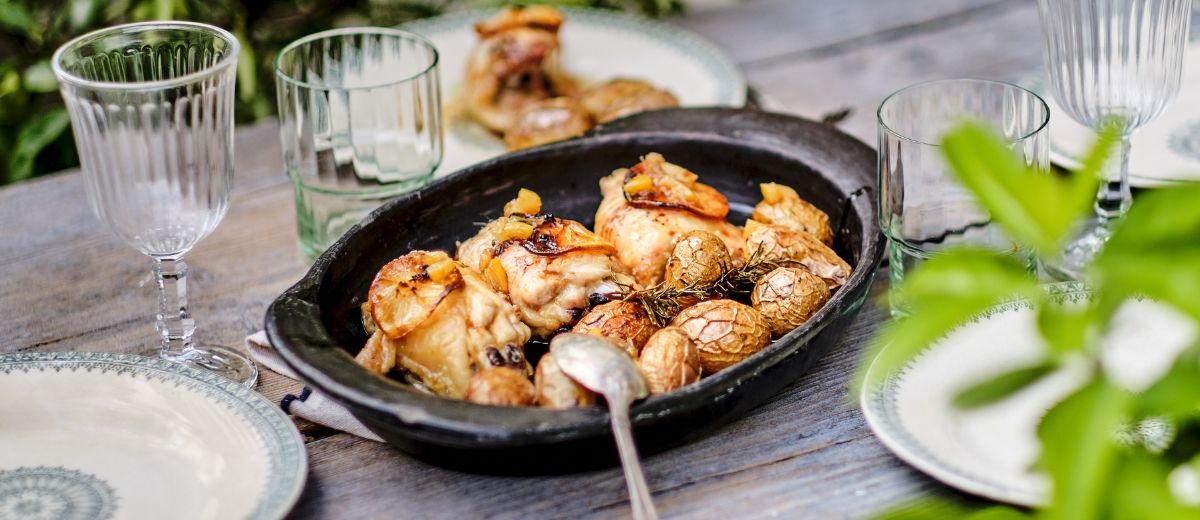 Marinated and Roasted Lemon Chicken
