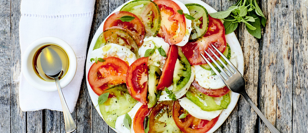 Tomatoes & Mozzarella Salad