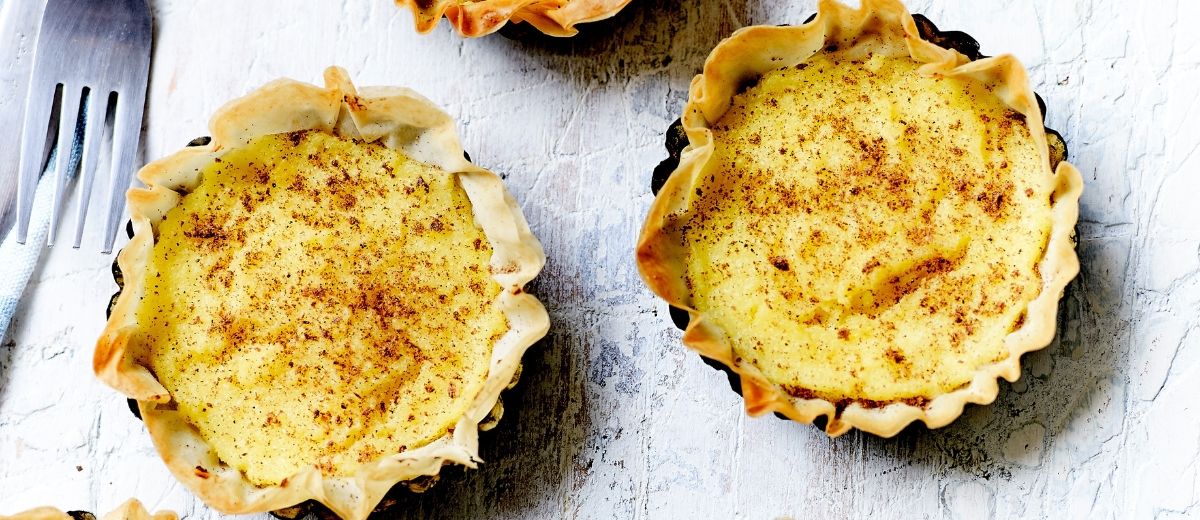 Lemon ricotta tartlets