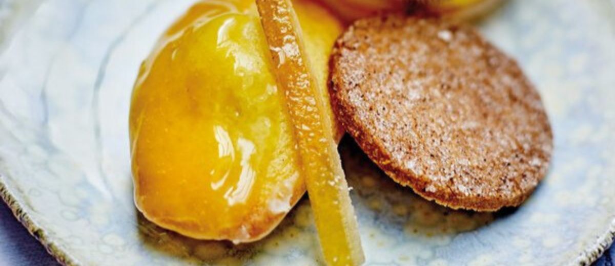 Lemon Curd Madeleines