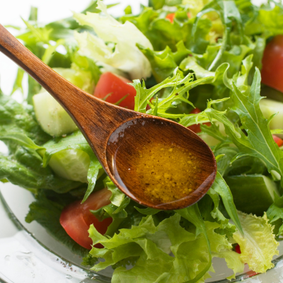 Mixed Green Salad with Lemon Dressing