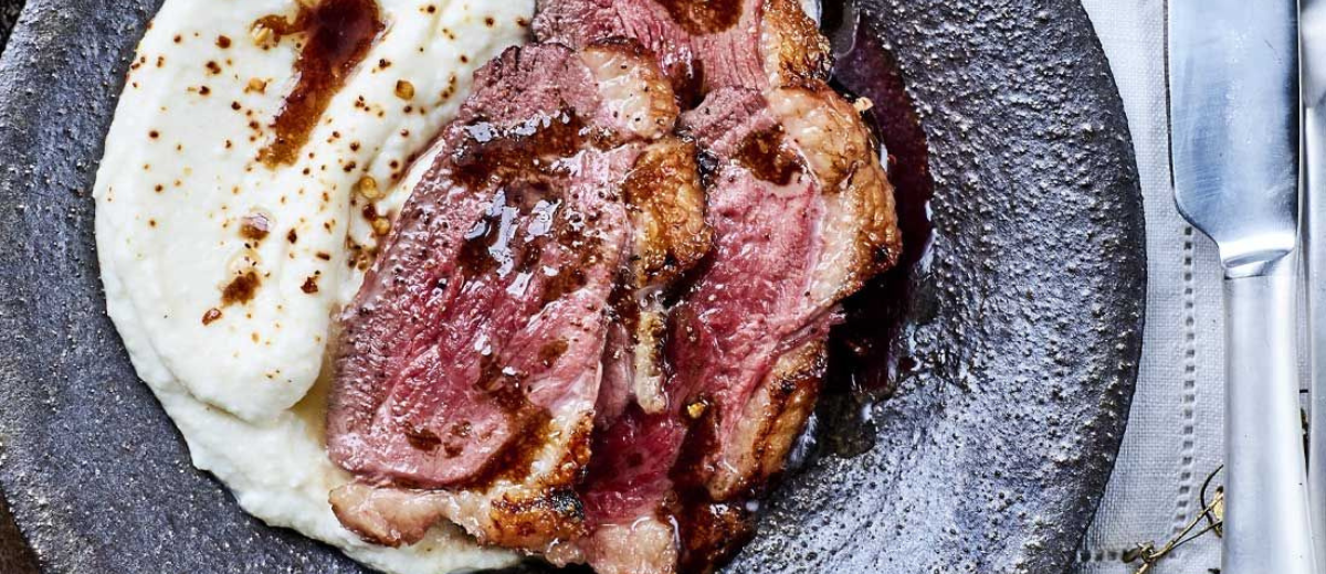 Duck Breast with Truffled Balsamic