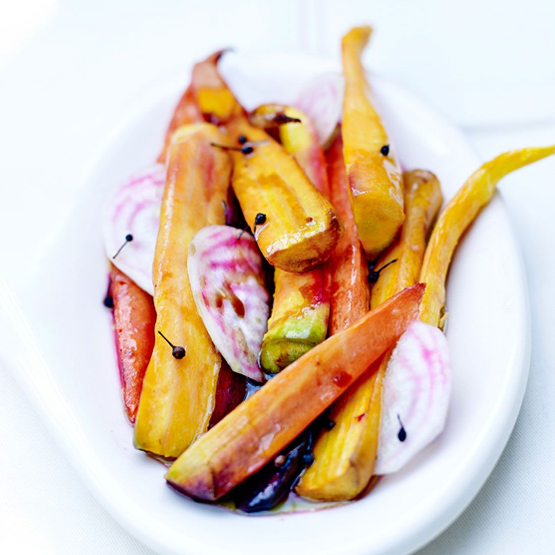 Tricolor Roasted Carrots with Premium Balsamic