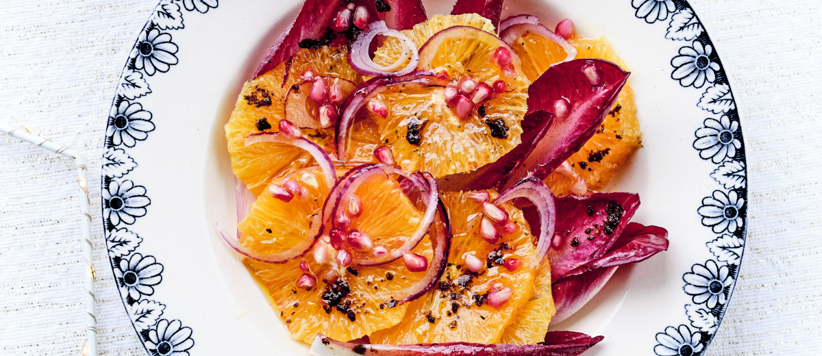 Winter Orange & Pomegranate Salad