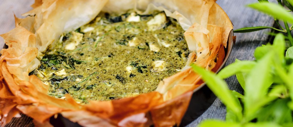 Goat Cheese and Herb Tart